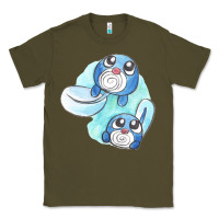 Army Green poliwag watercolor Classic Tee - linhVisuals
