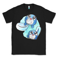 Black poliwag watercolor Classic Tee - linhVisuals