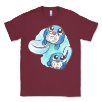 Burgundy poliwag watercolor Classic Tee - linhVisuals