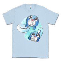 Dusty Blue poliwag watercolor Classic Tee - linhVisuals