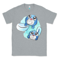 Heather Grey poliwag watercolor Classic Tee - linhVisuals
