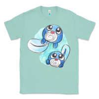 Seafoam poliwag watercolor Classic Tee - linhVisuals