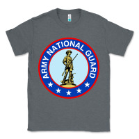 Charcoal Heather army national guard Classic Tee - linhVisuals