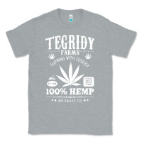 Heather Grey tegridy farms Classic Tee - linhVisuals