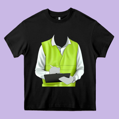 Border Collie Engineer Heavy Core Tee Designed By Ranaportraitstore