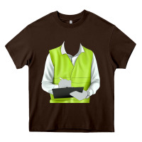 Chocolate Brown border collie engineer Heavy Core Tee - RanaPortraitStore