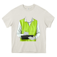 Cream border collie engineer Heavy Core Tee - RanaPortraitStore
