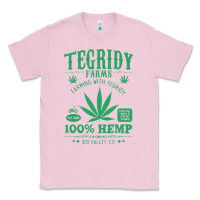 Bubblegum Pink tegridy farms Classic Tee - linhVisuals