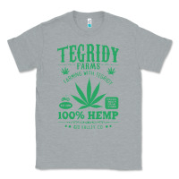 Heather Grey tegridy farms Classic Tee - linhVisuals