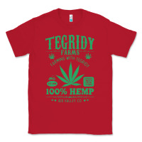 Red tegridy farms Classic Tee - linhVisuals