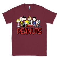 Burgundy peanuts animation Classic Tee - linhVisuals