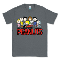 Charcoal Heather peanuts animation Classic Tee - linhVisuals