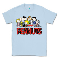 Dusty Blue peanuts animation Classic Tee - linhVisuals