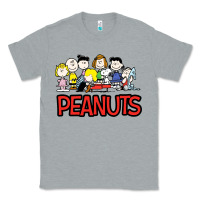 Heather Grey peanuts animation Classic Tee - linhVisuals