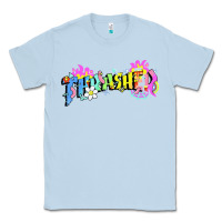 Dusty Blue trasher Classic Tee - linhVisuals