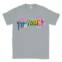 Heather Grey trasher Classic Tee - linhVisuals
