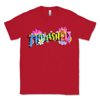 Red trasher Classic Tee - linhVisuals
