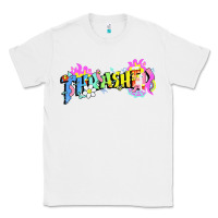 White trasher Classic Tee - linhVisuals