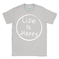 Moon Dust life is happy Classic Tee - linhVisuals
