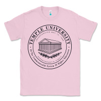 Bubblegum Pink temple university Classic Tee - linhVisuals