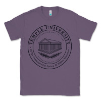 Lavender temple university Classic Tee - linhVisuals