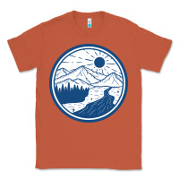 Copper River Mountain Badge Classic Tee - linhVisuals