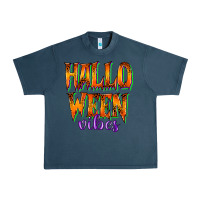 Midnight Navy halloween vibes Urban Heavy Tee - RacoonDesign