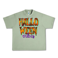 Oil Green halloween vibes Urban Heavy Tee - RacoonDesign