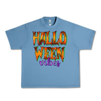 Pebble Blue halloween vibes Urban Heavy Tee - RacoonDesign