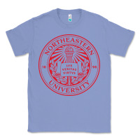 Colony Blue northeastern university Classic Tee - linhVisuals