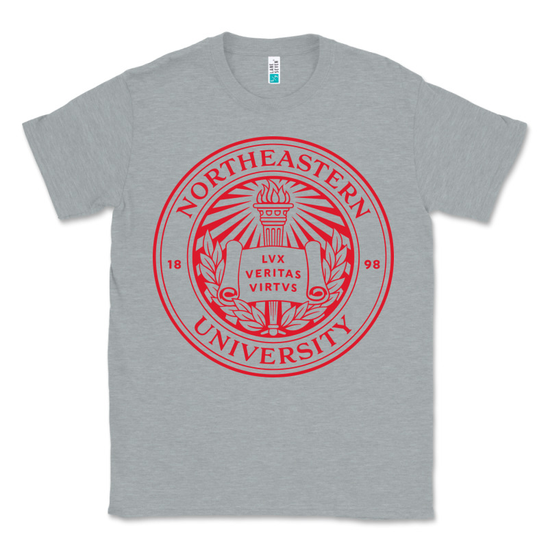 Northeastern University Classic Tee by linhVisuals | Teevron
