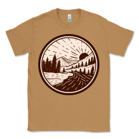 Toasted Coconut River Forest Brown Classic Tee - linhVisuals