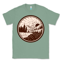 Sage River Forest Brown Classic Tee - linhVisuals