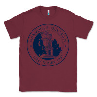 Burgundy monmouth university Classic Tee - linhVisuals