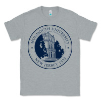 Heather Grey monmouth university Classic Tee - linhVisuals