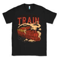 Black Whiskey Train Classic Tee - linhVisuals