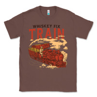 Chestnut Whiskey Train Classic Tee - linhVisuals