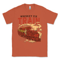 Copper Whiskey Train Classic Tee - linhVisuals