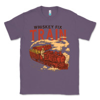 Lavender Whiskey Train Classic Tee - linhVisuals