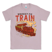 Lilac Whiskey Train Classic Tee - linhVisuals