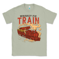 Matcha Whiskey Train Classic Tee - linhVisuals