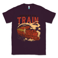 Plum Whiskey Train Classic Tee - linhVisuals