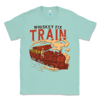 Seafoam Whiskey Train Classic Tee - linhVisuals
