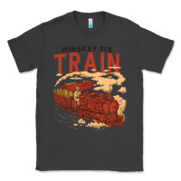 Smoke Whiskey Train Classic Tee - linhVisuals