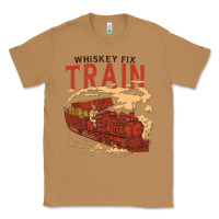 Toasted Coconut Whiskey Train Classic Tee - linhVisuals