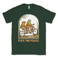 Sports Green Frogs And Toad Fucks The Police Classic Tee - linhVisuals