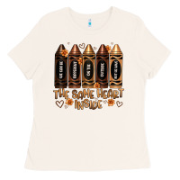 Bone the same heart inside artiststas Ladies Tee - Artiststas