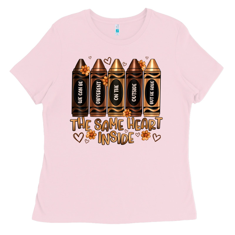 The Same Heart Inside Artiststas Ladies Tee by Artiststas | Teevron