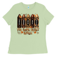 Matcha the same heart inside artiststas Ladies Tee - Artiststas