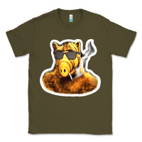 Army Green Alf Classic Tee - linhVisuals